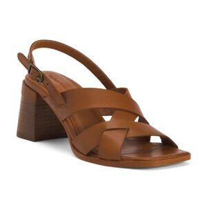 VINTAGE FOUNDRY Leather Odelle Heeled Sandals